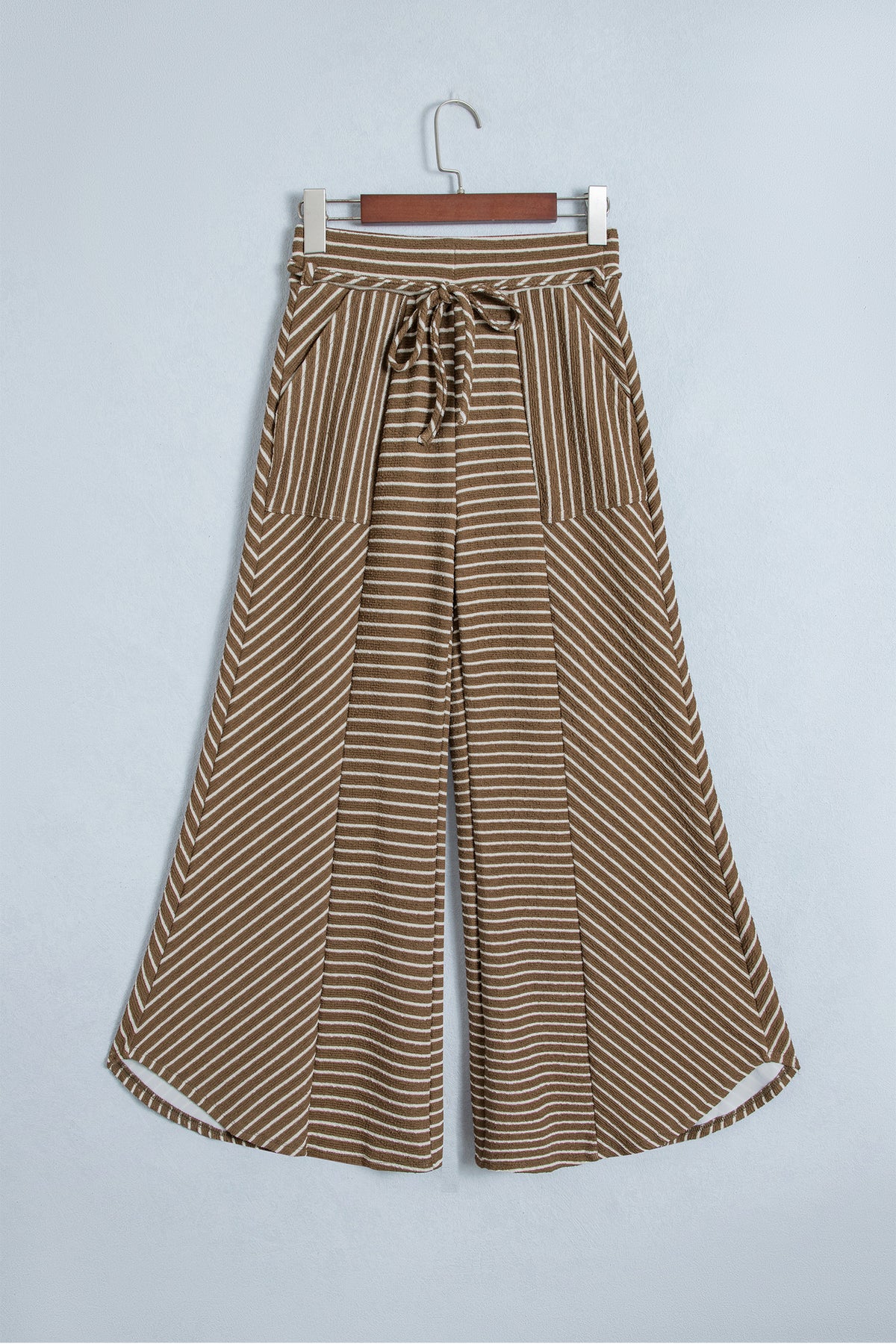 Patchwork Wide Leg  Pants