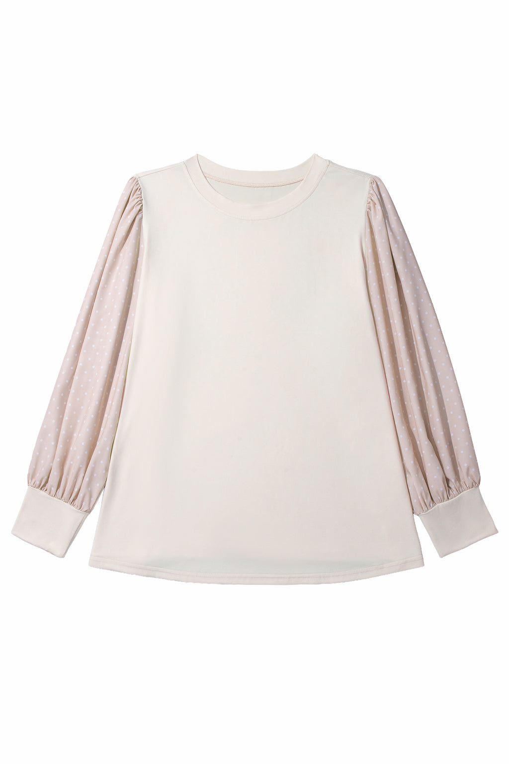Parchment Polka Dot Blouse