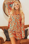 Leopard Print Pajama Set