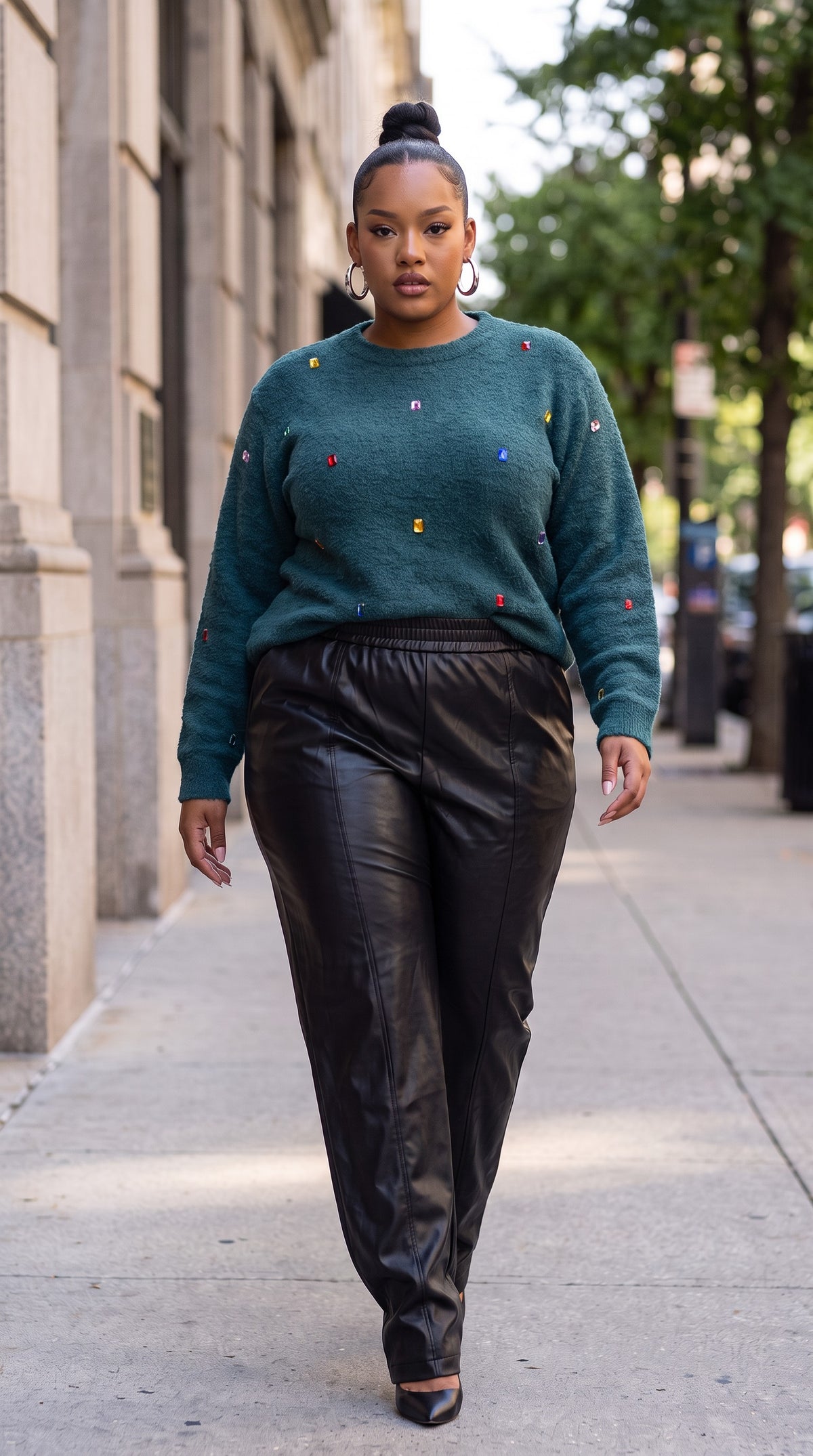 Soft Surroundings Soft Stretch Faux Leather Pant