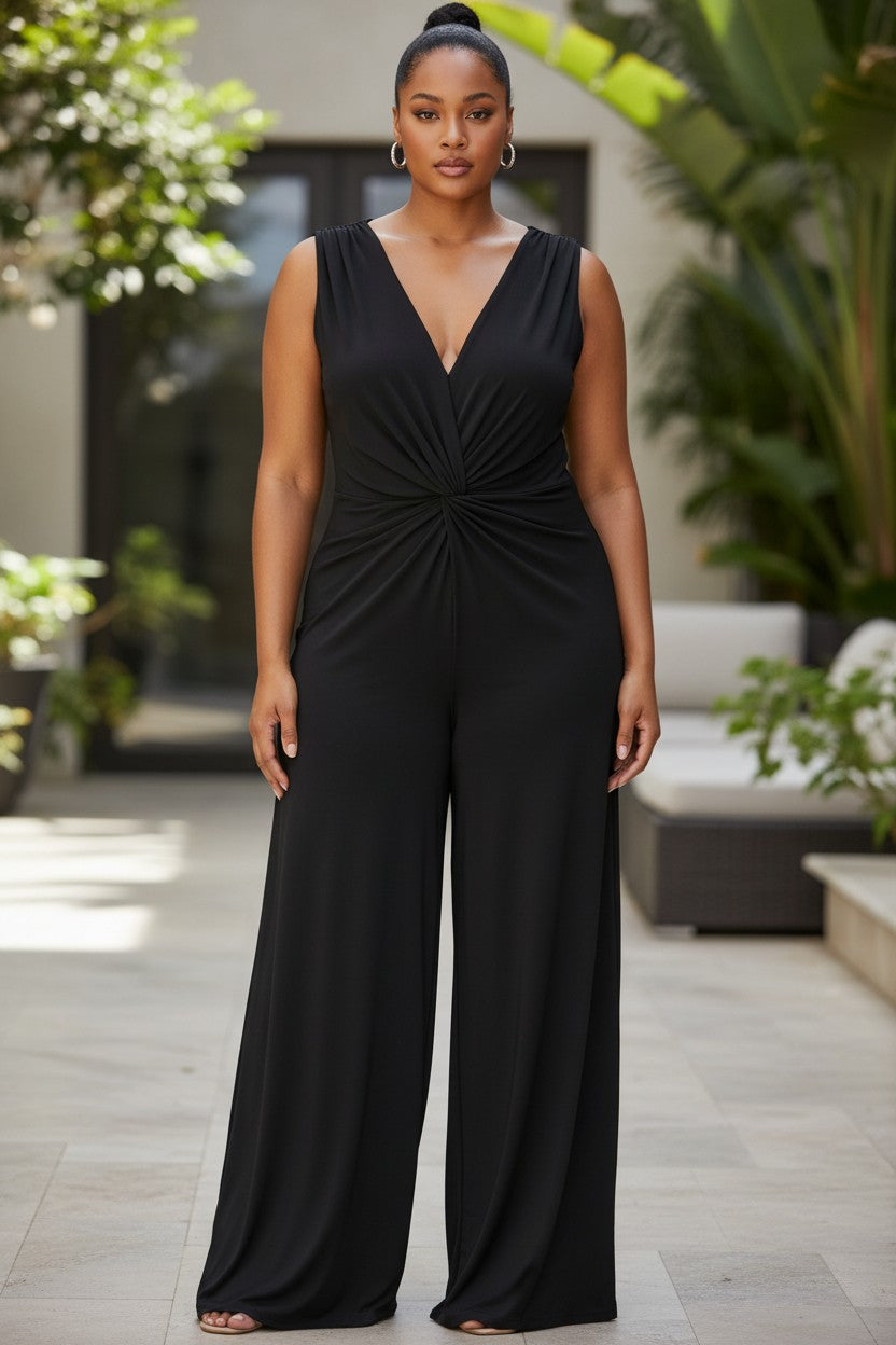 Eliza J Black Jumpsuit