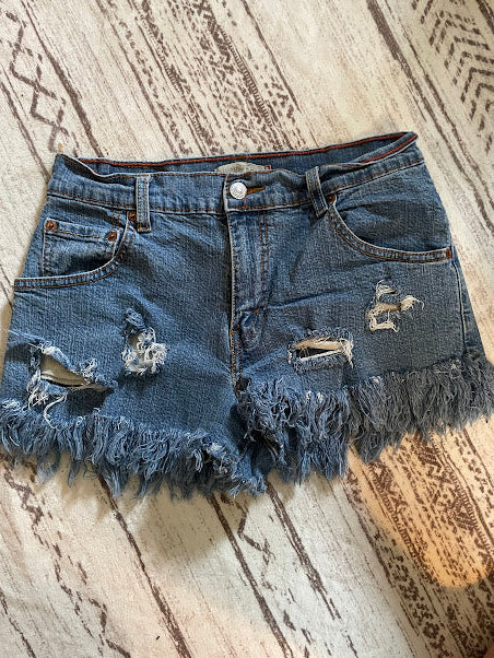 Blue Jean Cut-off Shorts