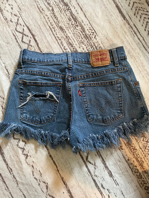 Blue Jean Cut-off Shorts