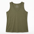 Torrid Classic Fit Green Knit Tank Top