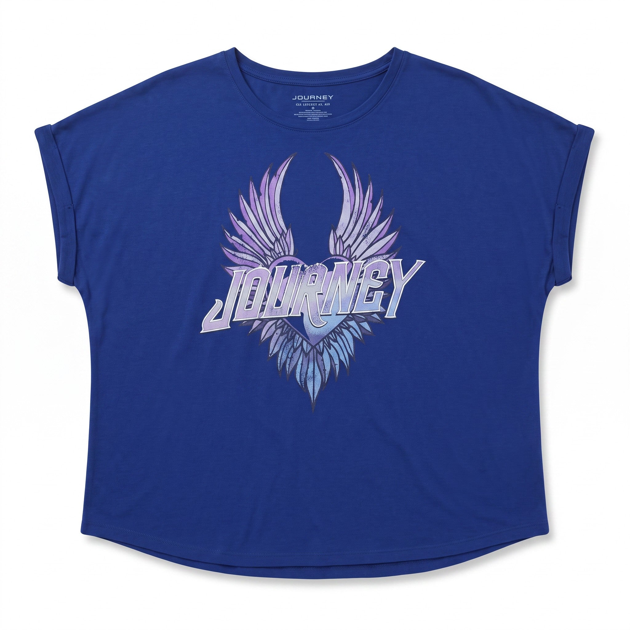 Journey Band T Shirt in Blue
