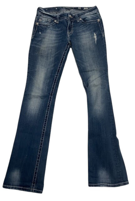Miss Me Embellished Pocket Bootcut Jeans