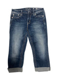 Miss Me Capri Embellished Pocket