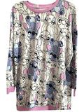 Disney Stitch Night Shirt Long Sleeve