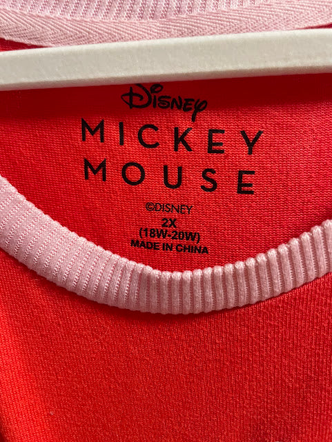 Disney Mickey and Minney Long Sleeve Night Dress