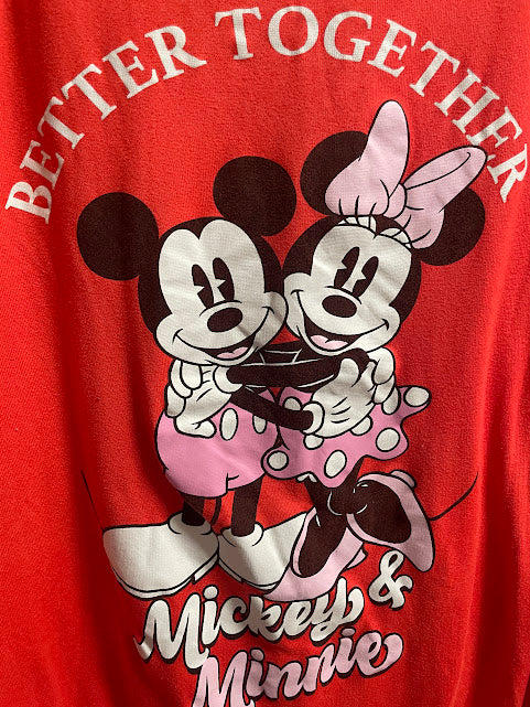 Disney Mickey and Minney Long Sleeve Night Dress