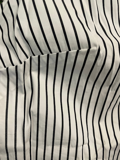 Lauren Ralph Lauren Bib Front Button Up Blouse
