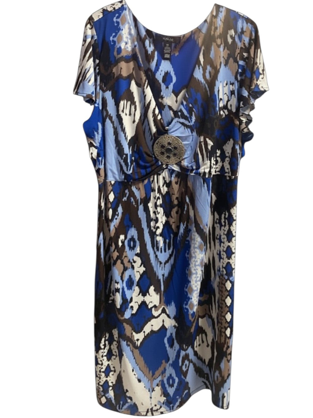 Style & Co Assymetrical Print Western Medallion