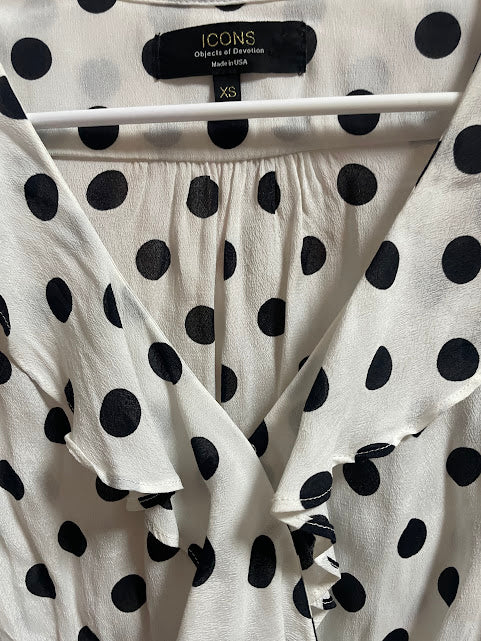 Icons Bubble Dot Blouse