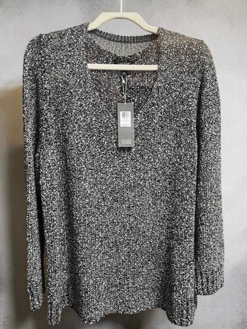 Eileen Fisher Soft V-Neck Box Top
