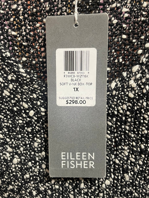 Eileen Fisher Soft V-Neck Box Top