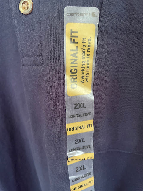 Carhartt Long Sleeve Button Henley