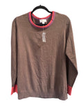 Belle by Kim Gravel Long Sleeve Round Neck Sweater