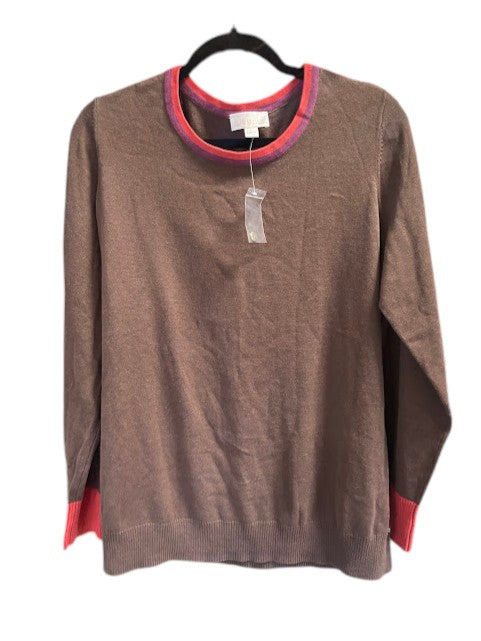 Belle by Kim Gravel Long Sleeve Round Neck Sweater
