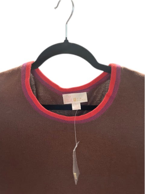 Belle by Kim Gravel Long Sleeve Round Neck Sweater