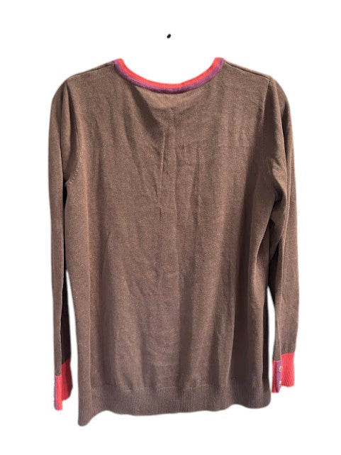 Belle by Kim Gravel Long Sleeve Round Neck Sweater