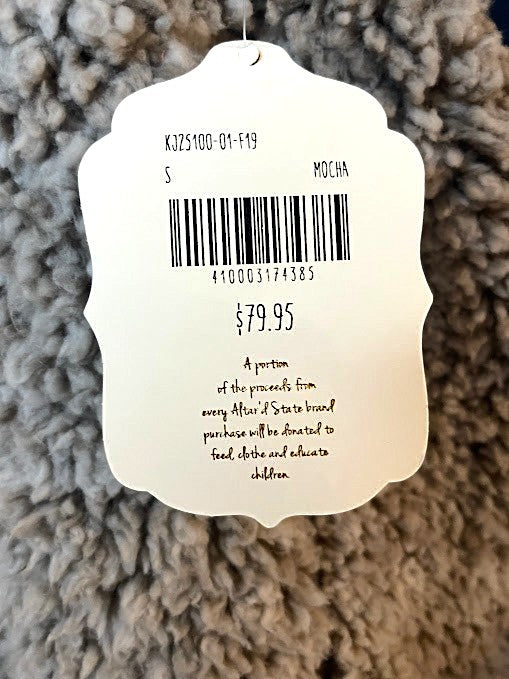 Altar'd State Sherpa Sleeveless Vest sz Small