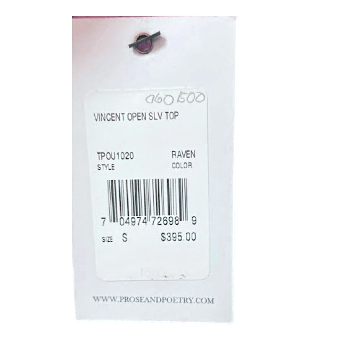 Prose and Poetry Vincent Open Sleeve Top