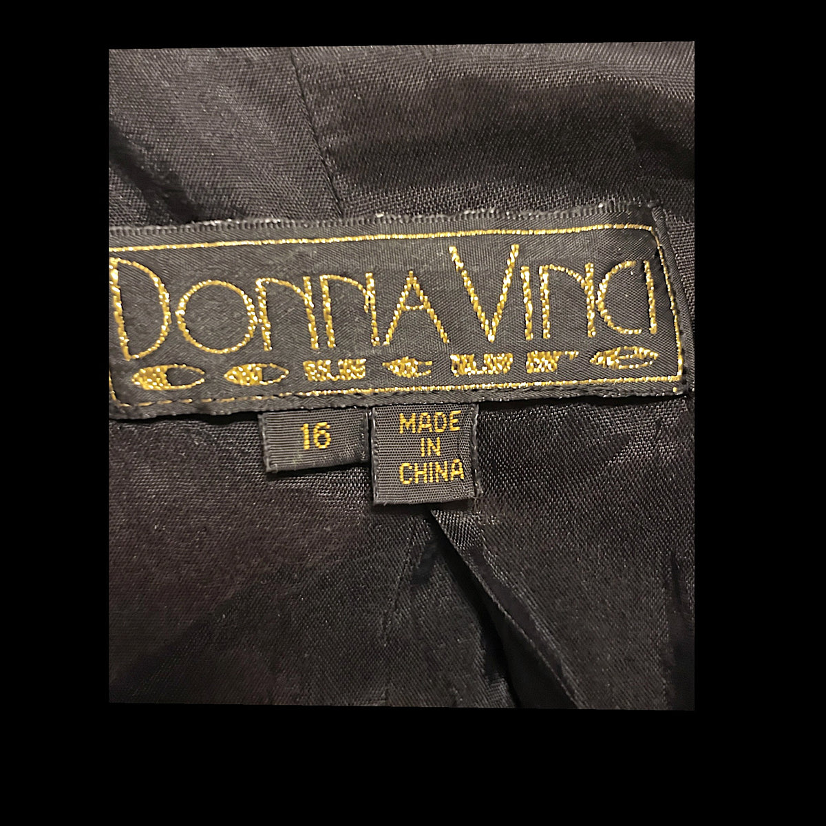 Donna Vinci Couture Skirt Suit size 16