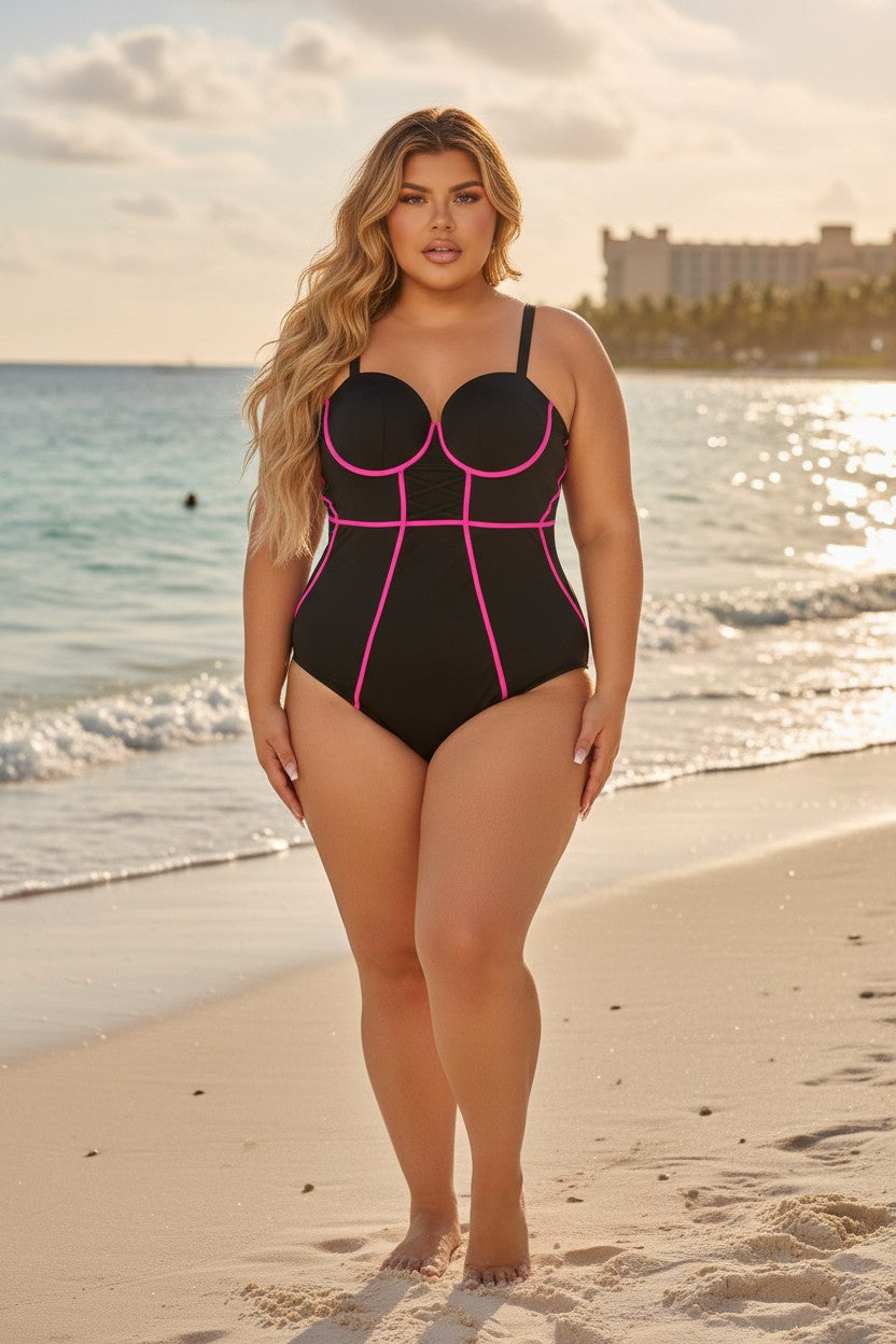 Torrid Slim Fix Technology Swim Suit