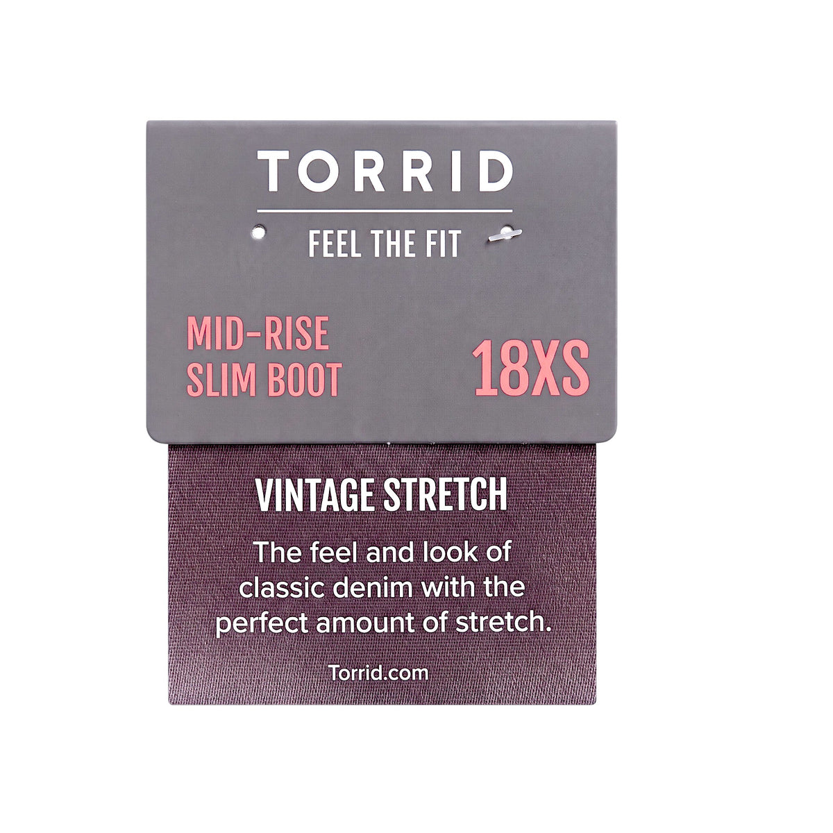 Torrid Mid Rise Slim Boot Cut-New With Tags