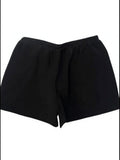 Torrid Black Challis Shorts with pockets