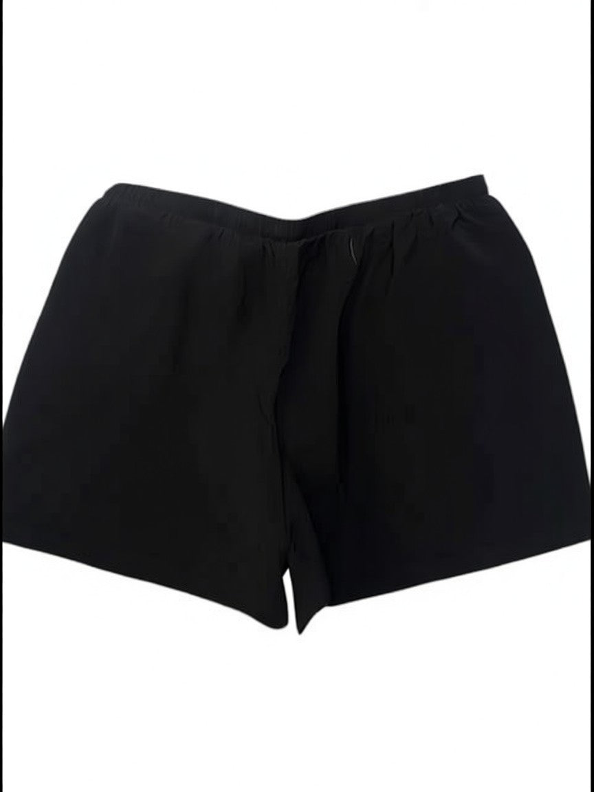 Torrid Black Challis Shorts with pockets