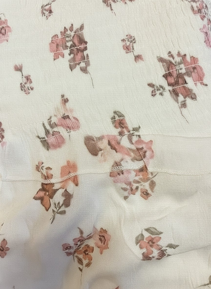 Torrid Ruffled Tiered Floral Mini Skirt