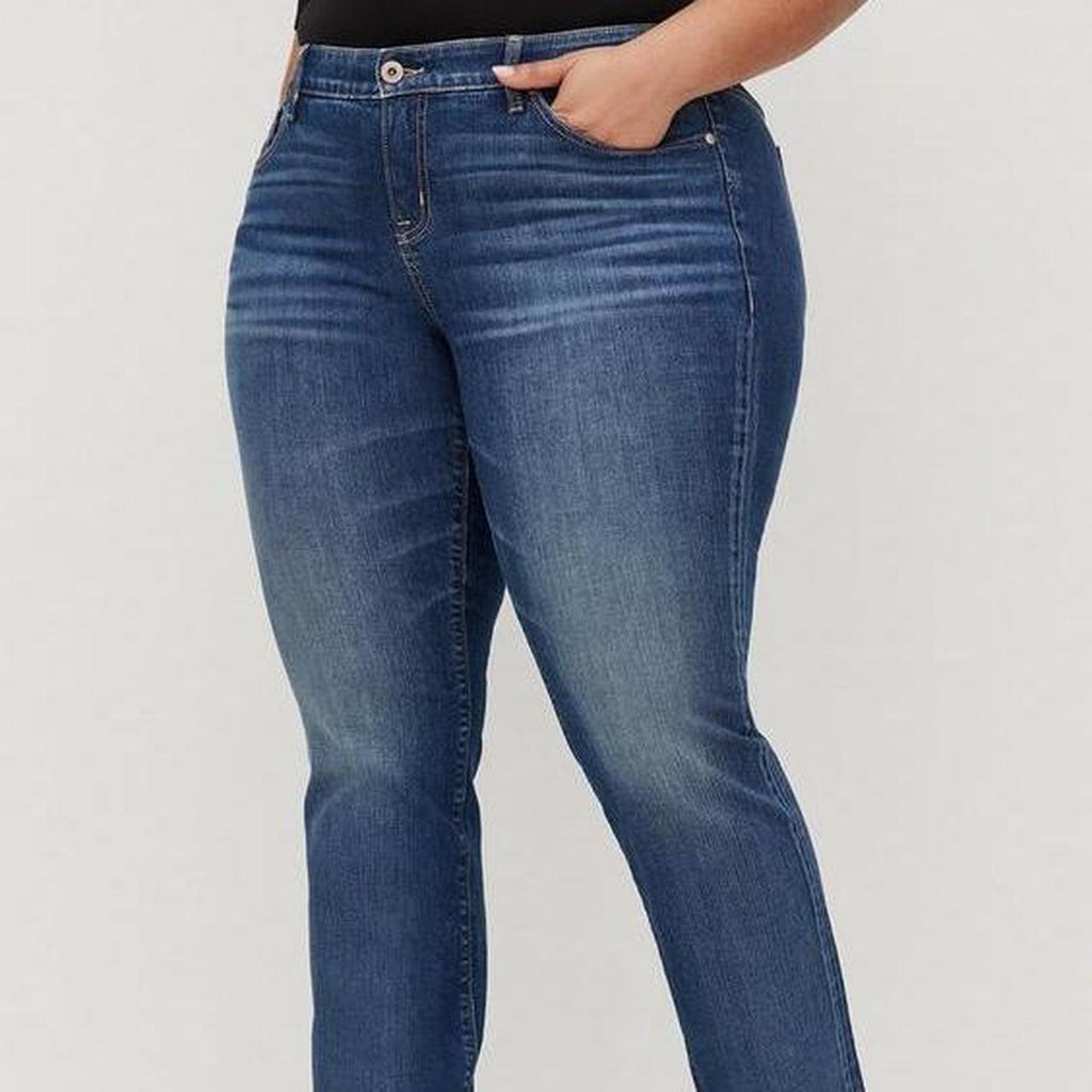 Torrid Mid Rise Slim Boot Cut