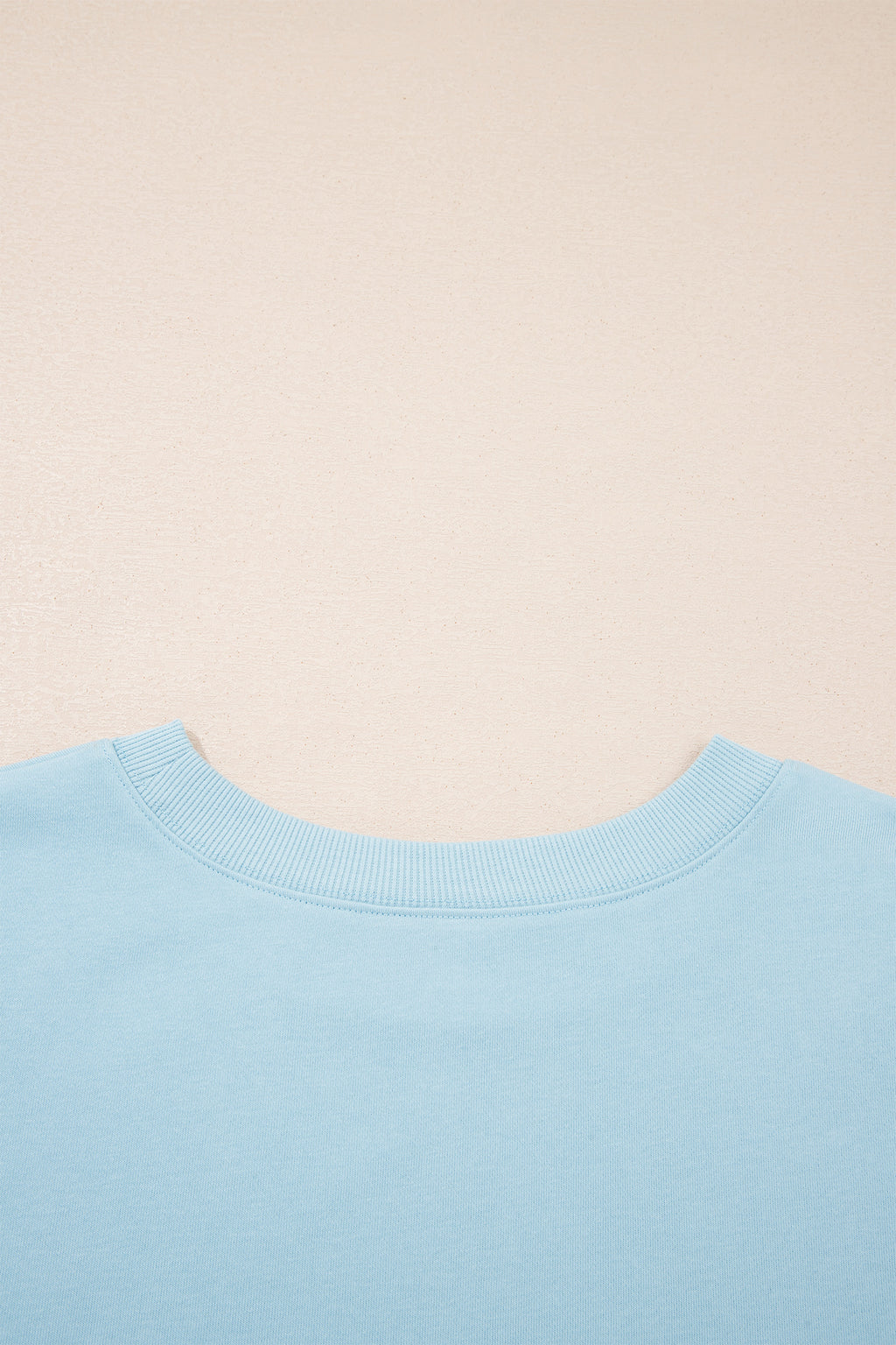 Blue Mist Ribbed Waist Top /Pull On Lounge Set