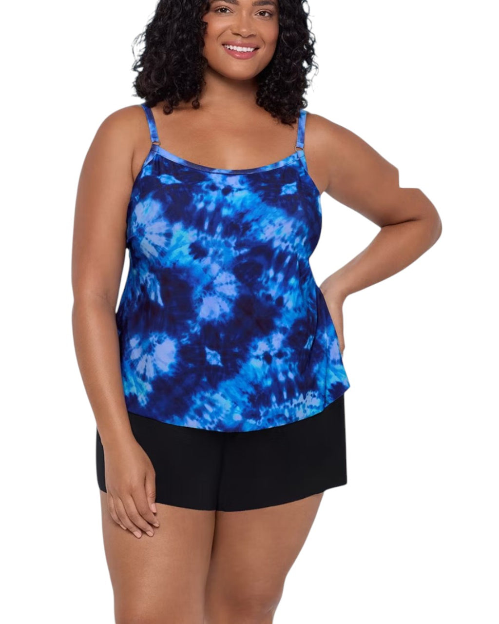 Trim Shaper Swim Tank and Skorts One Piece Swim Suit