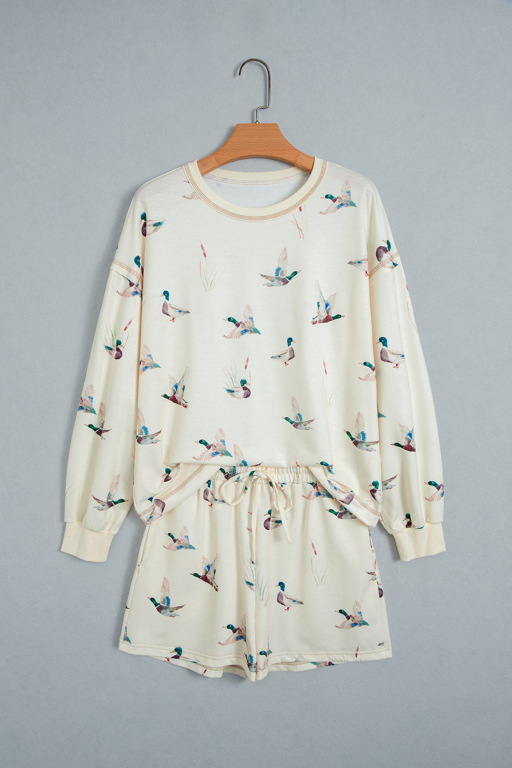 Flying Mallard Shorts Lounge Set