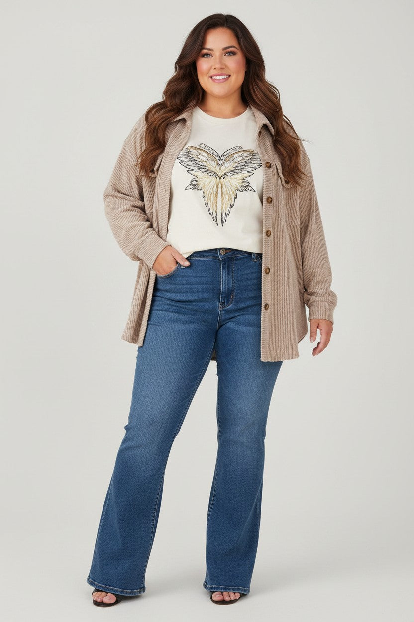 Torrid Mid Rise Slim Boot Cut