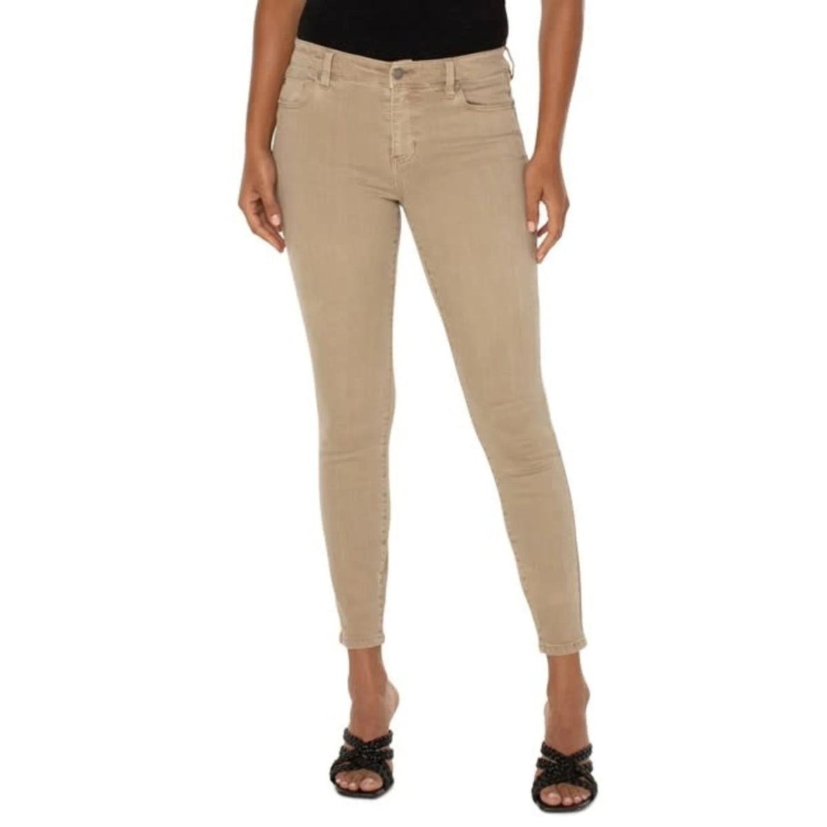 LIVERPOOL LOS ANGELES Piper Hugger Ankle Skinny Jeans